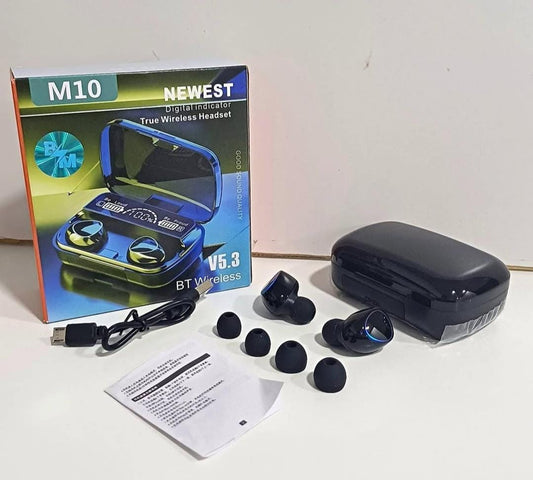 Combo Smartwatch WK9 Max + Audifonos inalambricos M10